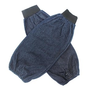 袖头工作f防水衣袖筒牛仔上衣新款加厚加长学生办公室手臂冬季纯