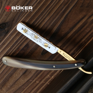 德国进口博克boker传统锋利直剃刀老式手动刮胡刮脸刀男士剃须刀