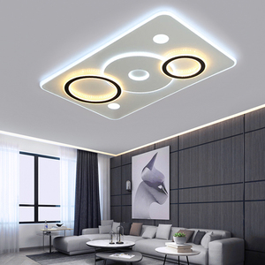 客厅主灯简约现代大气高档2022年新款创意超亮led长方形吸顶灯具