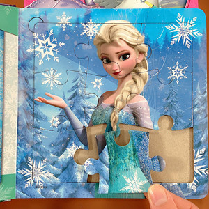 儿童拼图艾莎公主