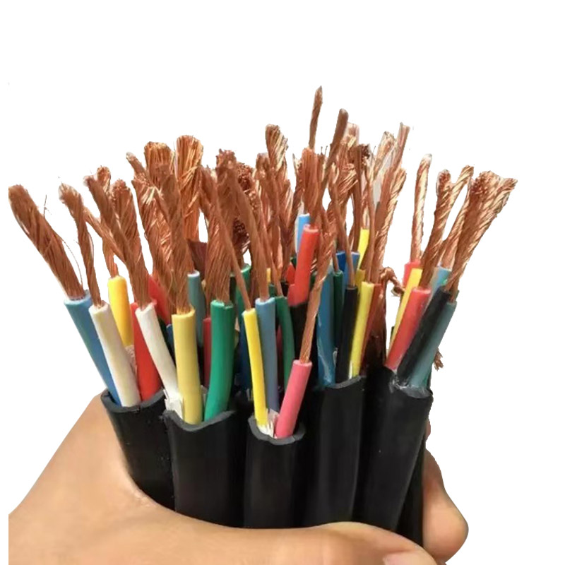 5p两粗两细电源线2345芯中央空调rvvp屏蔽信号