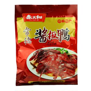 泰天和武陵酱板鸭500g湖南常德微辣中辣香辣特产风干手撕鸭肉干