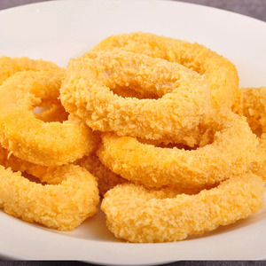 鸡肉洋葱圈冷冻半成品约60个油炸小吃点心卷 食品商用食材 800g包