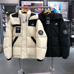 冬季nb新百伦羽绒服男加厚保暖拼接短外套女防风情侣装ncnpa43131