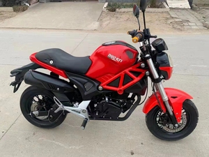 新款小怪兽小猴子春风款狒狒150大公仔小暴龙二手摩托整车男女款