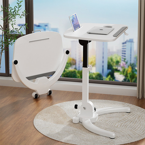 学习桌折叠升降可调节多功能书桌儿童学生居家写字小桌子移动收纳