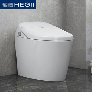 恒洁全自动智能马桶6即热一体式家用无电动翻盖虹吸式坐便器qs3