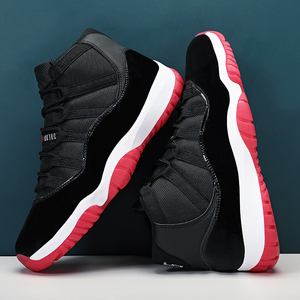 aj官方旗舰店官网正品男鞋冬季乔11cmft高帮黑红13大魔王运动鞋男