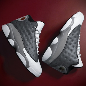 aj官方旗舰店官网正品男鞋夏季12黑曜石高帮球鞋男乔13熊猫运动鞋