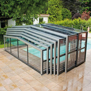 移动阳光房定制铝合金玻璃房农村别墅阳台顶棚露台屋顶遮阳棚隔热