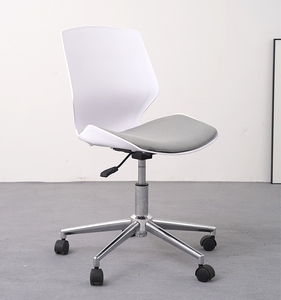 会议椅子无扶手简约网布靠背可旋转座椅会议室旋转办公转椅