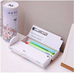 抖音同款网红铅笔盒nb多功能女生小学生韩版t星空学霸圆形智文具