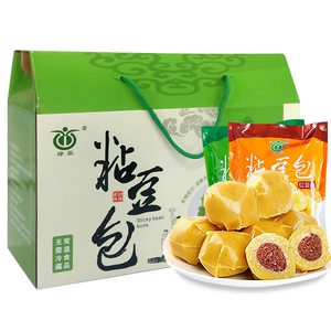 绿辰粘豆包礼盒东北哈尔滨特产小吃手工年糕大黄米