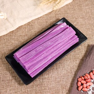 吉蜀源紫薯宽粉条 川粉苕皮宽粉大宽粉紫薯粉红薯