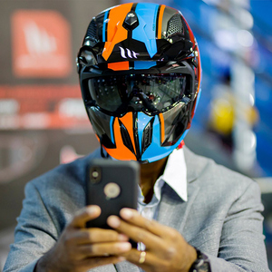 西班牙mt头盔街霸摩托车全盔男女夏机车拉力盔复古拆卸个性酷四季