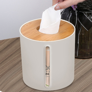 家用客厅圆形卷纸筒餐厅创意多功能抽纸盒茶几桌面上纸巾盒抽纸筒