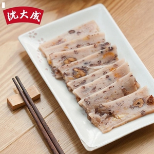 新品上海特产上海崇明糕手工水磨糯米赤豆红枣核桃仁老字号年糕