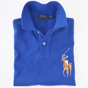 海外美国正品拉夫劳伦短袖polo衫男士大彩马潮流刺绣纯棉翻领t恤