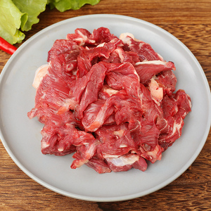 牛肉边角料人吃牛碎肉牛碎筋腩牛肉沫原切冷冻新鲜剔骨肉进口宠物