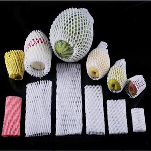 包装水果网状泡沫袋快递黄瓜甜瓜防撞网带鸭蛋运输保护网套的橙