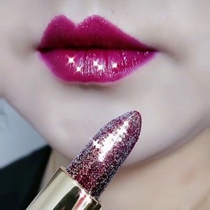 网红珠光闪亮口红火龙果色不掉色保湿滋润唇膏防水学生孕妇可用