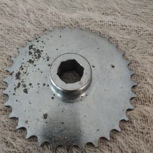 康达免耕机配件33齿内六方齿轮免耕机配件齿轮播种机配件内六方齿