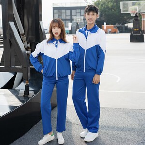 80后怀旧校服中学校服套装长短袖男女同款春秋情侣写真拍照