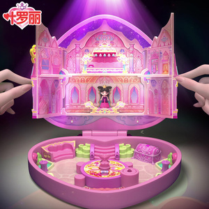 叶罗丽魔法宝石盒子娃娃店玩具夜萝莉冰公主精灵梦花蕾堡女孩礼物