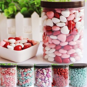 心形巧克力彩色爱心巧克力豆 可爱甜蜜糖豆 六一儿童节日糖果礼盒