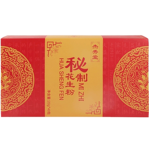 杰秀堂秘制花生粉冲泡均衡营养美味健康冲泡服用20g*40包礼盒装