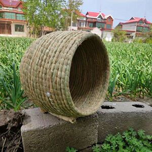 大号草编鸡窝下蛋窝家用鸡舍户外散养特大号母鸡保暖稻草大型鹅窝