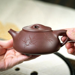 优选国工张健老师手作宜兴石瓢紫砂壶原矿名家手工功夫茶具家用自