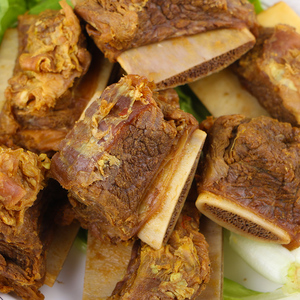 武汉特产牛揽客五香卤牛排骨熟食250克真空包装熟食酱香啃食美味