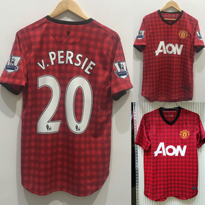 12-13赛季曼联主场球衣1213英超范佩西鲁尼吉格斯费迪南德足球服