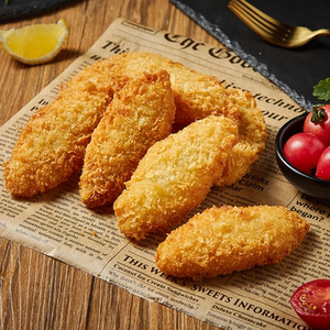 安井冻品先生深海鳕鱼排油炸小吃半成品冷冻汉堡裹粉雪鱼排西餐鳕