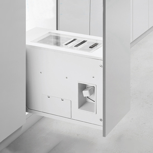 悍高米箱拉篮嵌入式橱柜米柜米面拉篮家用厨房防潮米缸米桶收纳箱