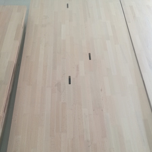 厂家直销榉木拼板指接板 实木大板原木条底座 实木