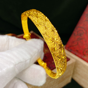 手镯黄金老凤祥实心999