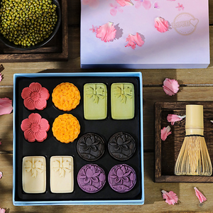 母亲节礼物绿豆糕伴手礼盒装桂花糕零食传统糕点特产樱花礼品礼包