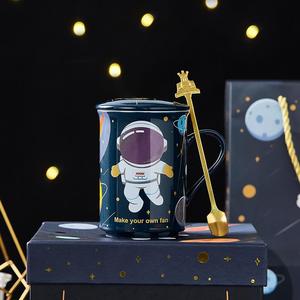 创意伴手礼陶瓷侣杯礼盒套装网94749红星球马克杯情个结婚回礼啡