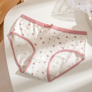 初中生内裤纯棉少女女中腰13中学生14岁春夏季女孩15女生三角抗菌