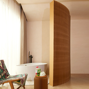 可折叠移动屏风隔断墙客厅室内办公室浴室酒店隔断中式简约现代