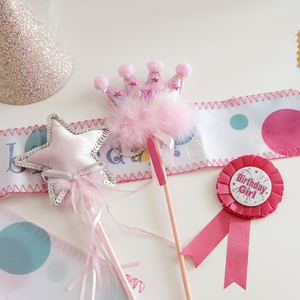 ins风皇冠星星儿童仙女棒魔法棒小公主生日派对装饰表演拍照道具