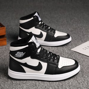 nike/耐克aj男鞋2021新款莆田鞋纯原aj1空军一号高帮板鞋运动休闲