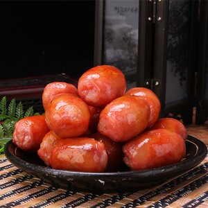 正宗纯肉台式一口肠粒粒肠儿童早餐台湾香肠烤肠纯肉500g顺丰包邮