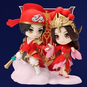 王者荣耀官方正版大圣娶亲孙悟空一生所爱露娜q版手办情侣