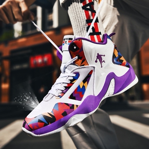 官网乔丹潮鞋鸳鸯2021篮球高帮球鞋春秋季男士运动鞋子男网面青年