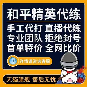 和平精英代练陪玩刺激战场吃鸡战神段位带上分手册刷kd巅峰宗师