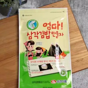 包邮 韩国进口三角包饭海苔带制作模具自制寿司紫菜饭团20枚装22g