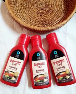包邮 韩国清净园石锅拌饭酱韩式风味拌饭辣椒酱烤肉年糕甜辣酱即